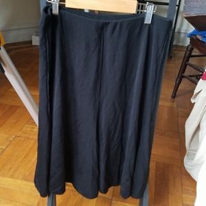 Max studio skirt xs black 21 length